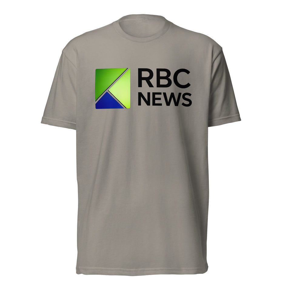 RBC News character tee shirt for a murder mystery party game.