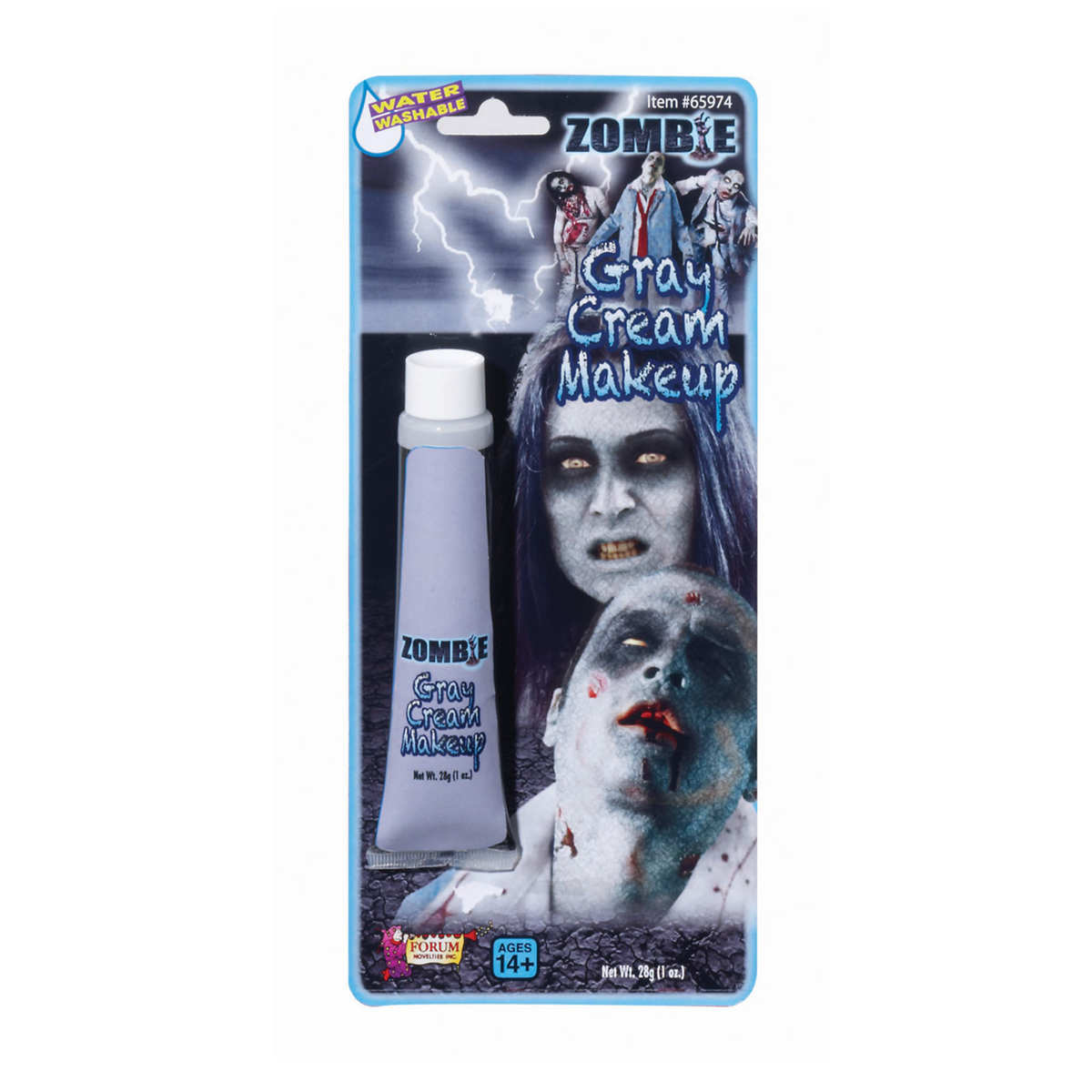 Zombie undead makeup